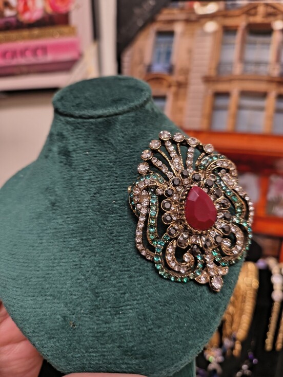Jewelry - Turkish Brooch Big New